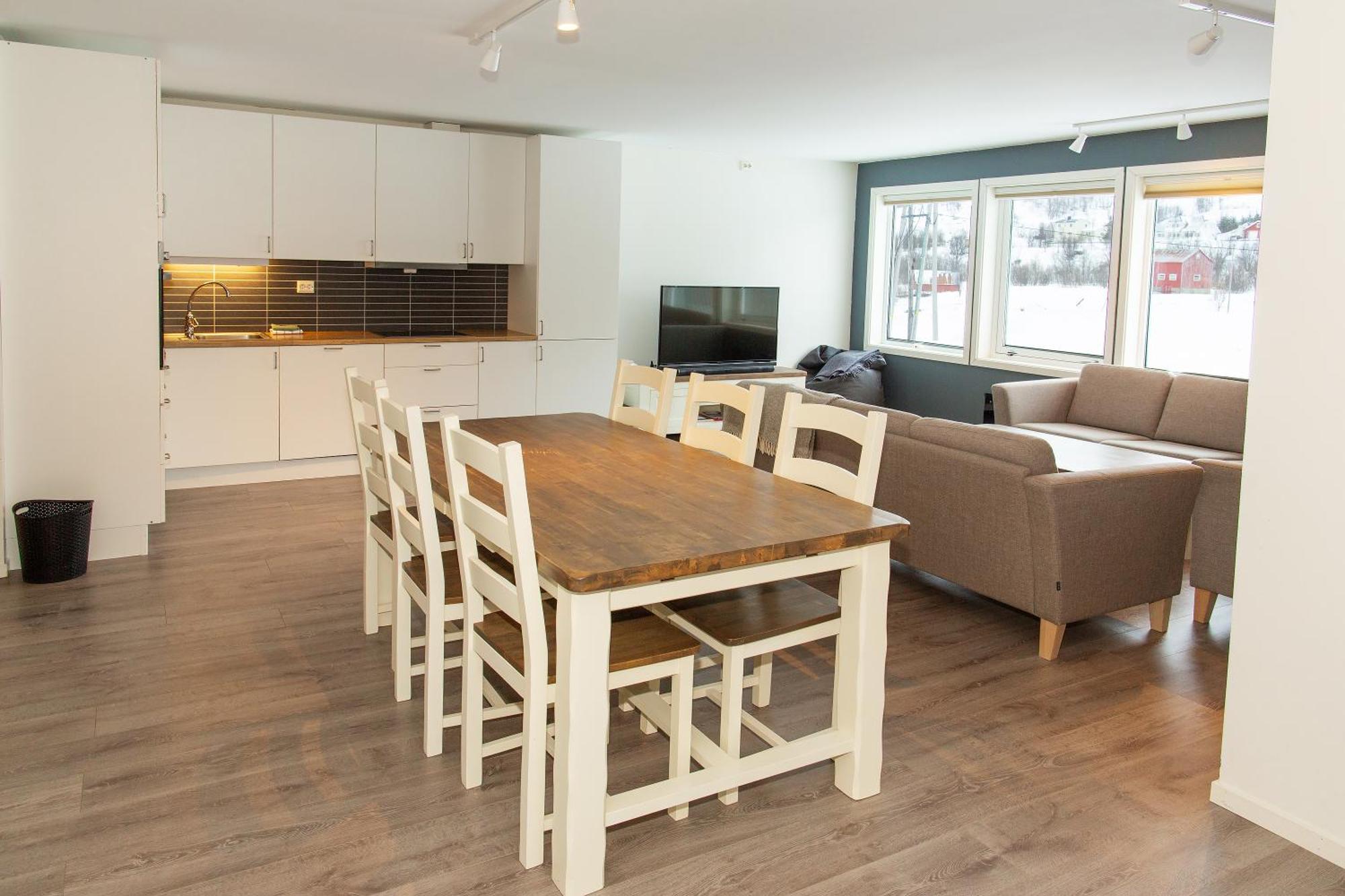 Nord-Lenangen Lyngen Experience Apartments المظهر الخارجي الصورة